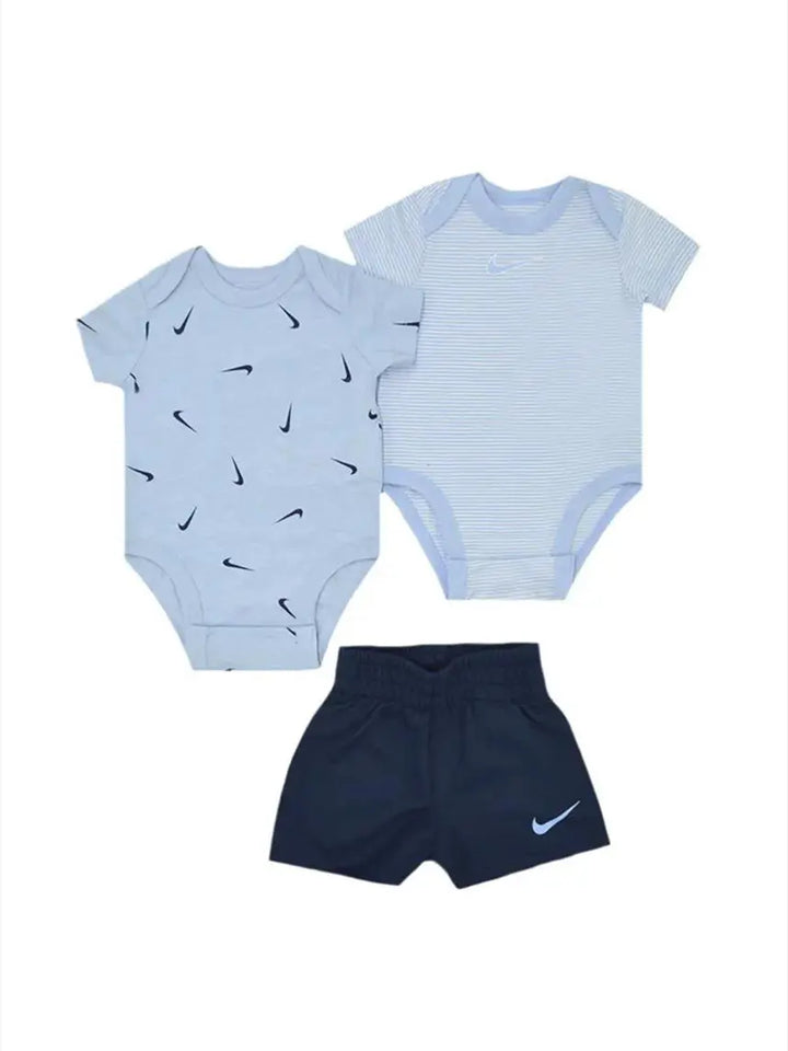 Βρεφικό Σετ 3 Τμχ Nike NKN ESSENT STRIPE SWOOSHFETTI SET