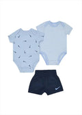 Βρεφικό Σετ 3 Τμχ Nike NKN ESSENT STRIPE SWOOSHFETTI SET