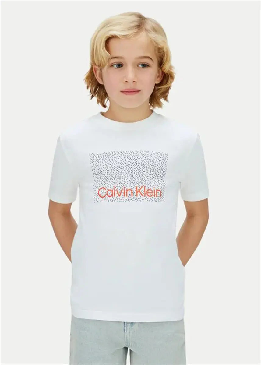 Παιδική Μπλούζα Calvin Klein PERFORATION SS T-SHIRT