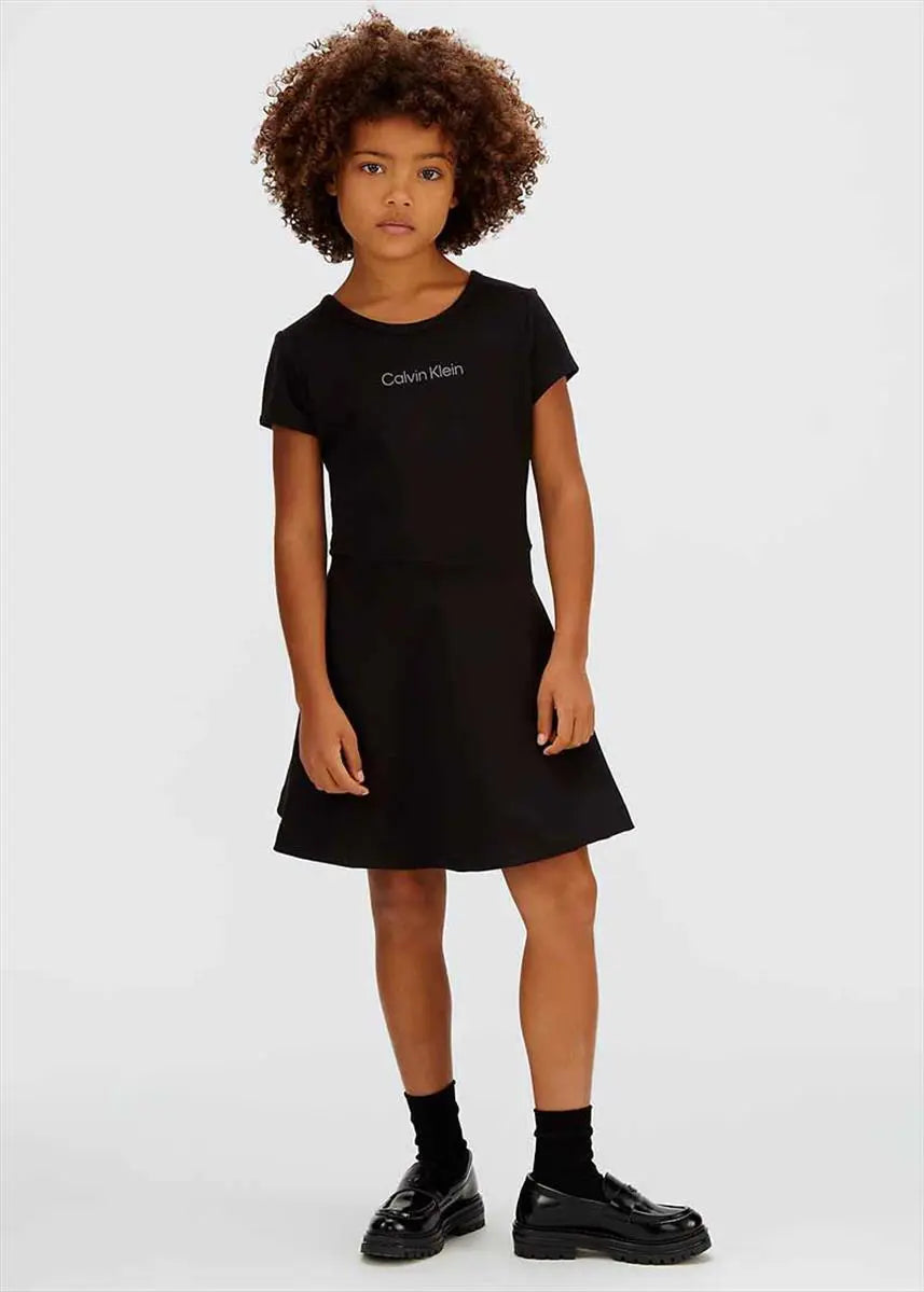 Παιδικό Φόρεμα Calvin Klein PUNTO SS DRESS
