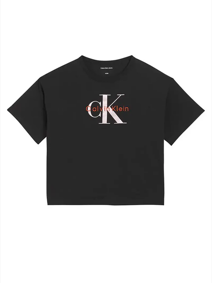 Παιδική Μπλούζα Calvin Klein SEASONAL MONOLOGO SS T-SHIRT