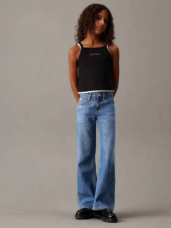 Παιδική Μπλούζα Calvin Klein PUNTO STRAP TOP