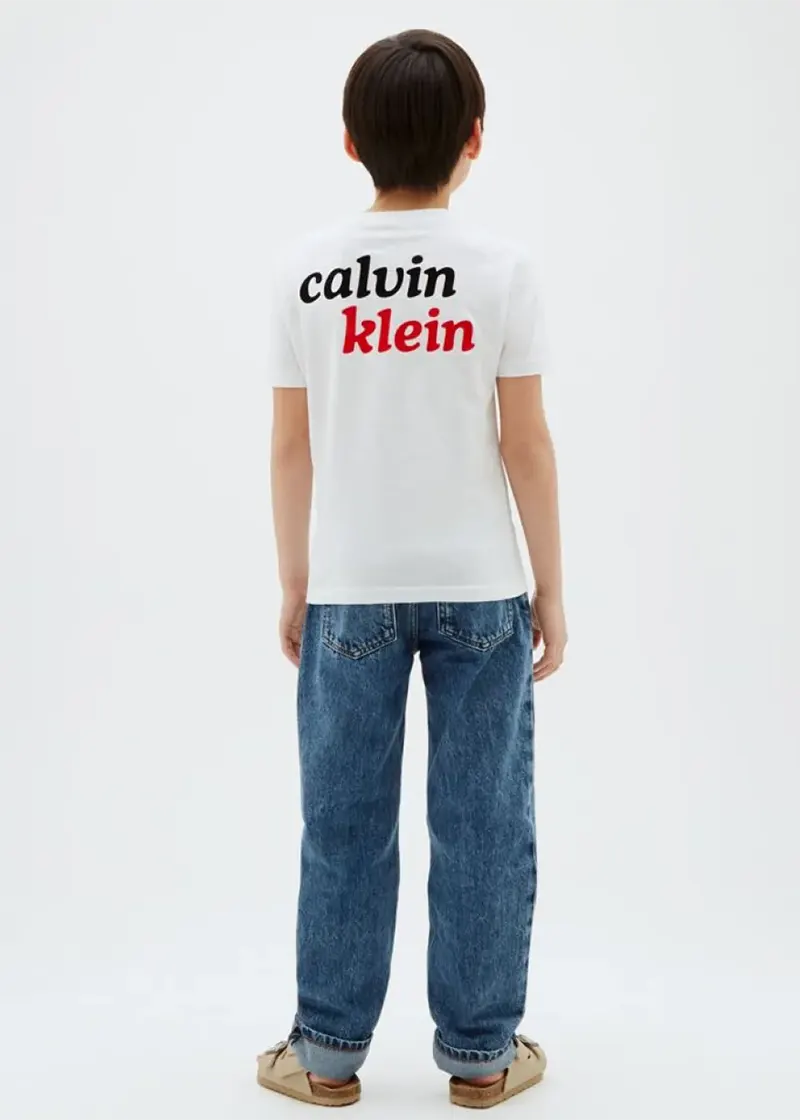 Παιδική Μπλούζα Calvin Klein FRONT BACK PRINT TEE SS