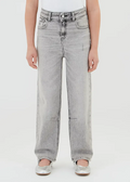 Παιδικό Παντελόνι Calvin Klein BARREL BECKFORD BLUE WASH