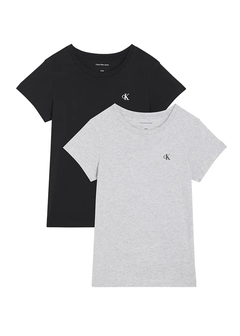 Παιδική Μπλούζα 2 Τμχ Calvin Klein 2 PACK SLIM T-SHIRT