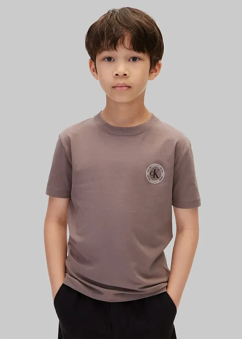 Παιδική Μπλούζα Calvin Klein CK SMALL CHEST CIRCLE SS T-SHIRT