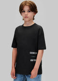 Παιδική Μπλούζα Calvin Klein INTEREST PLACEMENT AW SS T-SHIRT