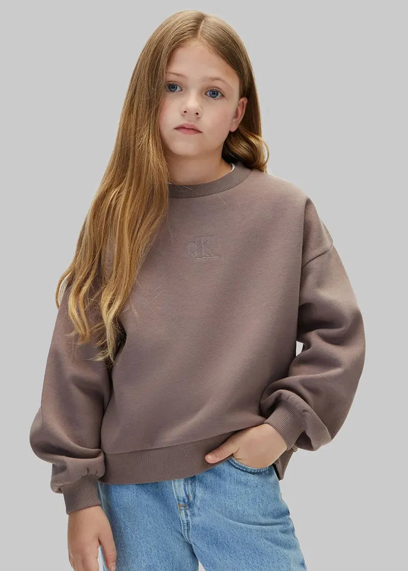 Παιδικό Φούτερ Calvin Klein BASIC CK CN SWEATSHIRT
