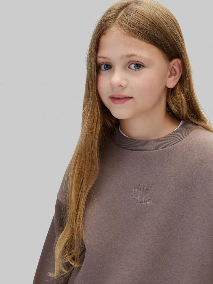 Παιδικό Φούτερ Calvin Klein BASIC CK CN SWEATSHIRT