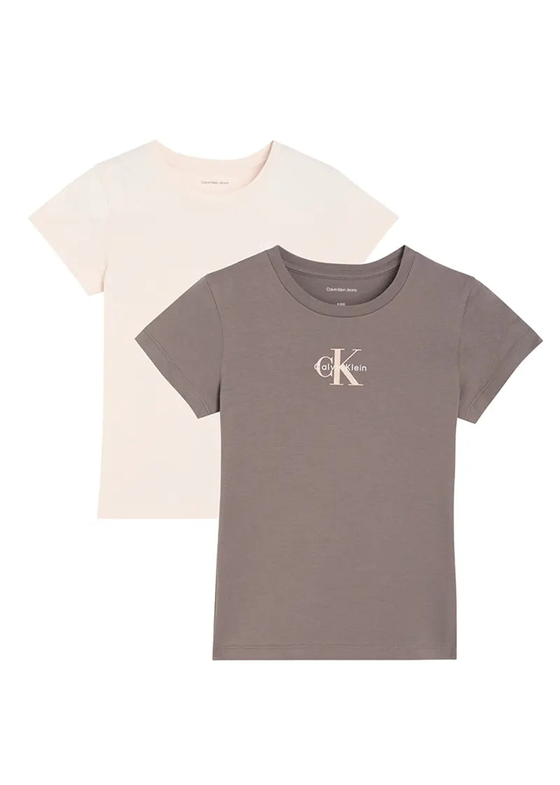 Παιδικό Σετ Calvin Klein 2PK CK SLIM SS T-SHIRT