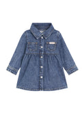 Παιδικό Φόρεμα Calvin Klein BABY LS DENIM DRESS