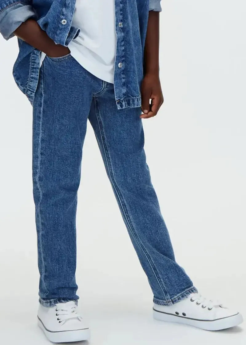 Παιδικό Παντελόνι Calvin Klein DAD BECKFORD BLUE