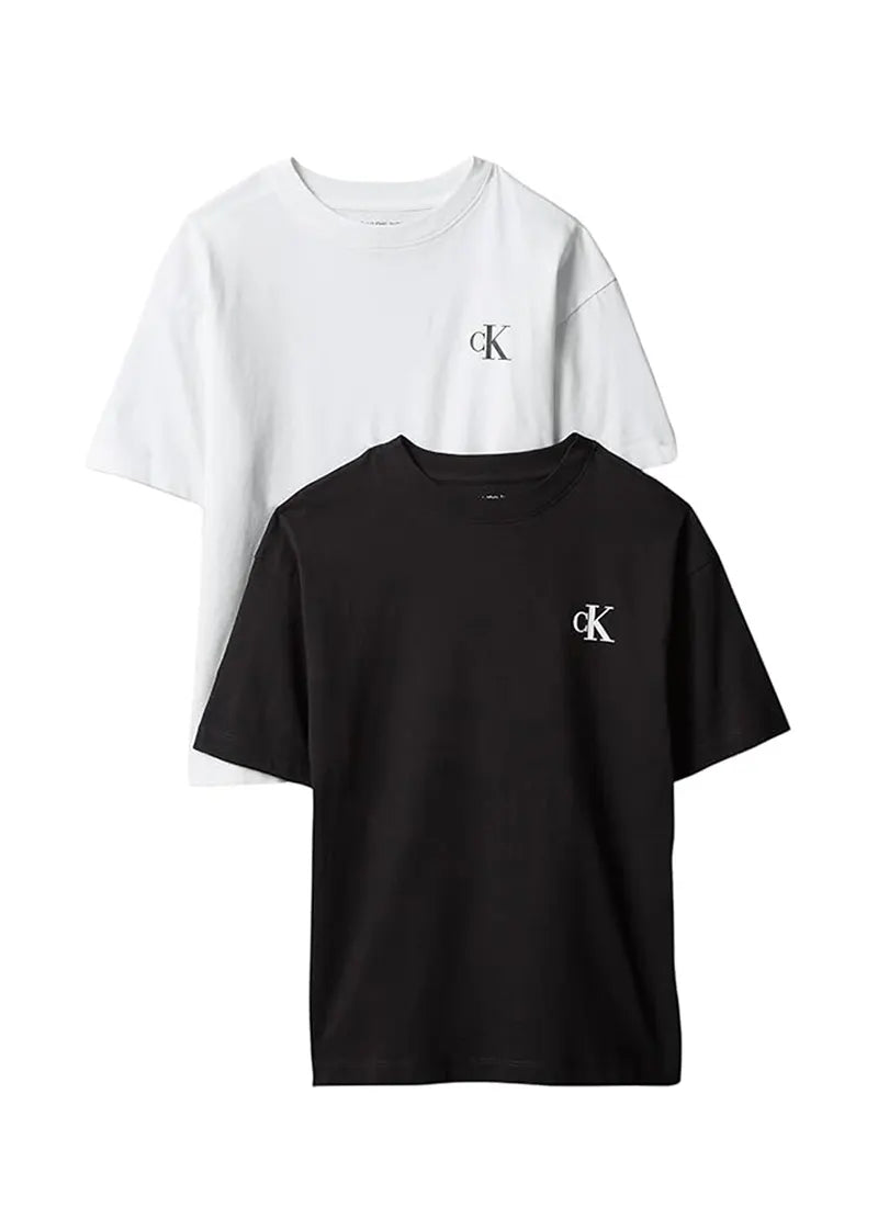 Παιδική Μπλούζα 2 Τμχ Calvin Klein 2-PACK MONOGRAM TOP SS