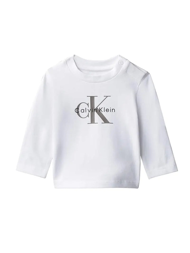Παιδική Μπλούζα Calvin Klein MONOLOGO LS T-SHIRT