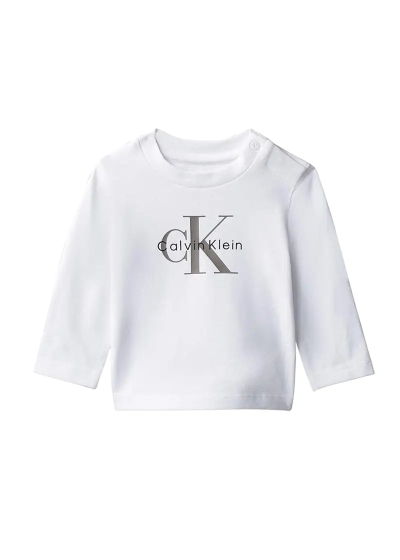 Παιδική Μπλούζα Calvin Klein MONOLOGO LS T-SHIRT