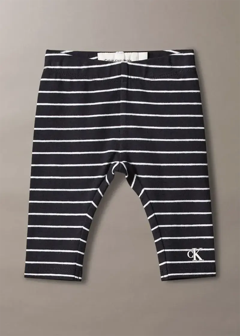 Παιδικό Κολάν Calvin Klein MONOGRAM Y/D STRIPE LEGGING