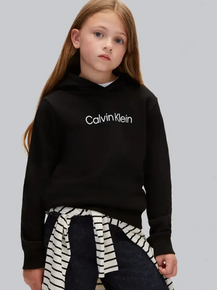 Παιδική Μπλούζα Calvin Klein INST. LOGO REG. TERRY HOODIE