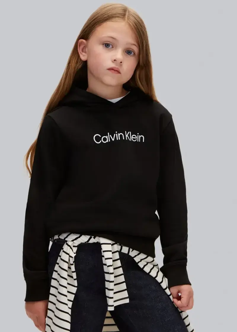 Παιδική Μπλούζα Calvin Klein INST. LOGO REG. TERRY HOODIE