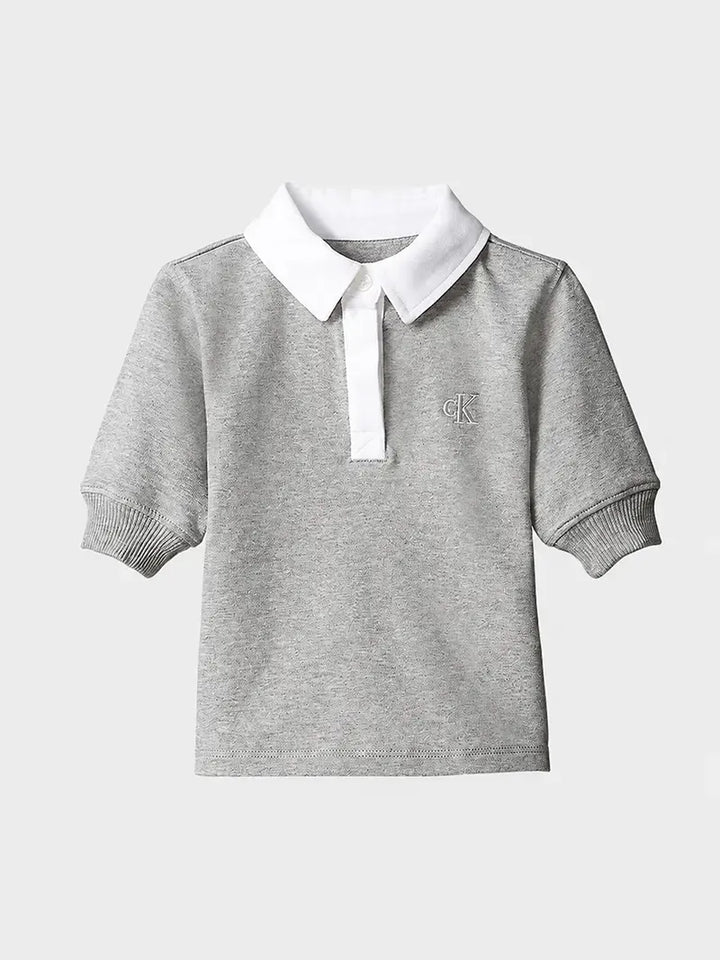 Παιδικό Φόρεμα Calvin Klein BABY LS POLO DRESS