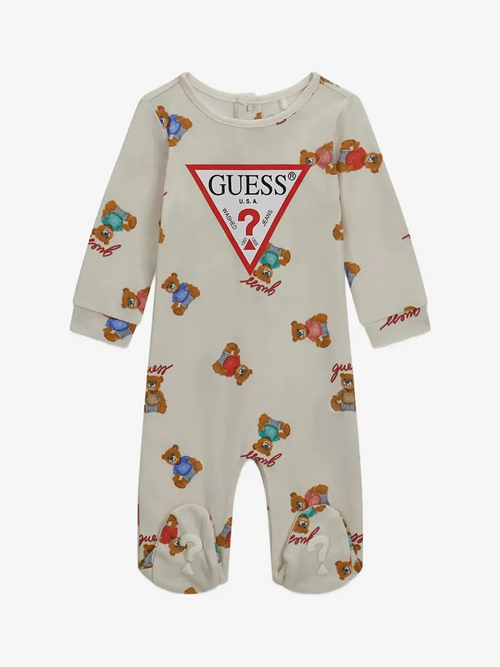 Βρεφικό Φορμάκι Guess INTERLOCK OVERALL