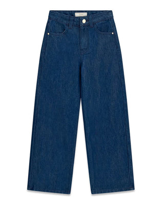 Παιδικό Παντελόνι Guess 90S DENIM BLUE LUREX ΠΑΝΤΕΛΟΝΙ ΠΑΙΔΙΚΟ GIRL