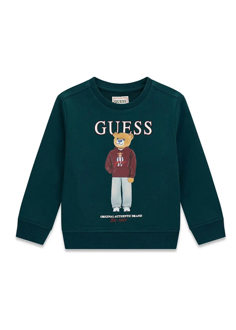 Παιδικό Φούτερ Guess LS ACTIVE TOP ΦΟΥΤΕΡ ΠΑΙΔΙΚΟ BOY