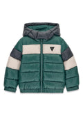 Παιδικό Μπουφάν Guess HOODED LS PUFFER W/ZIP ΜΠΟΥΦΑΝ ΠΑΙΔΙΚΟ BOY