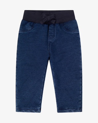 [I6BG02K5804-G7V2-12M] Παιδικό Σετ Guess SET LS ACTIVE TOP + KNIT DENIM ΣΕΤ ΠΑΙΔΙΚΟ BOY (Μπλε Σκούρο, 12 Μ)