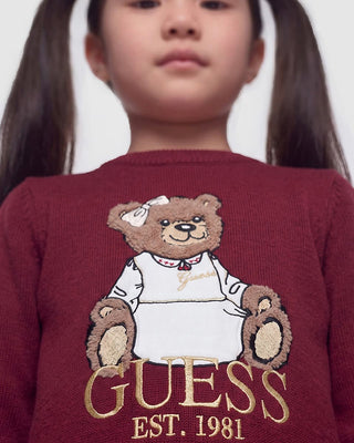 [K6BK08Z1308-G5B7-3E] Παιδικό Φόρεμα Guess LS SWEATER DRESS ΦΟΡΕΜΑ ΠΑΙΔΙΚΟ GIRL (3 Ε)