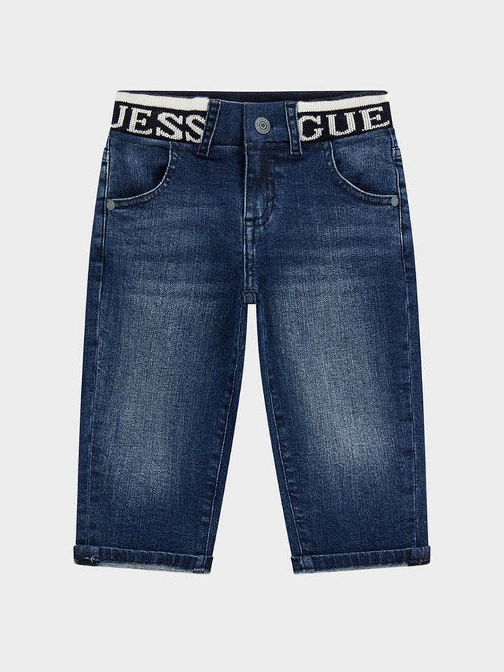 Παιδικό Παντελόνι Guess OVERSIZE BALOON COMFORT DENIM ΠΑΝΤΕΛΟΝΙ ΠΑΙΔΙΚΟ