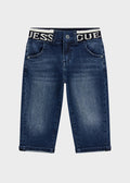 Παιδικό Παντελόνι Guess OVERSIZE BALOON COMFORT DENIM ΠΑΝΤΕΛΟΝΙ ΠΑΙΔΙΚΟ