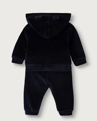 [H6BG10K6029-G7V2-6-9M] Παιδικό Σετ Guess SET HOODED LS ACTIVE TOP W/ZIP ΣΕΤ UNISEX (6-9 Μ)