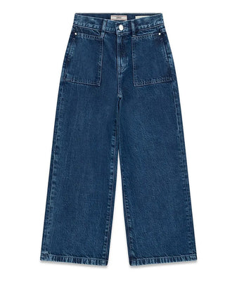 [J6BA11D2213-UPAS-8E] Παιδικό Παντελόνι Guess PALAZZO TENCEL RIGID DENIM PAN ΠΑΝΤΕΛΟΝΙ ΠΑΙΔΙΚΟ GIRL (8 Ε)