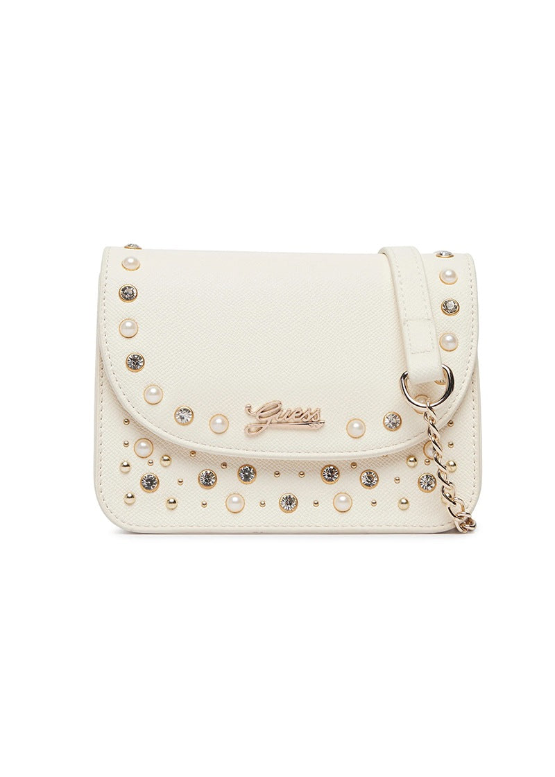 Παιδική Τσάντα Guess CROSSBODY BAG W/STUDS&RHINEST ΤΣΑΝΤΑ ΠΑΙΔΙΚΟ GIRL