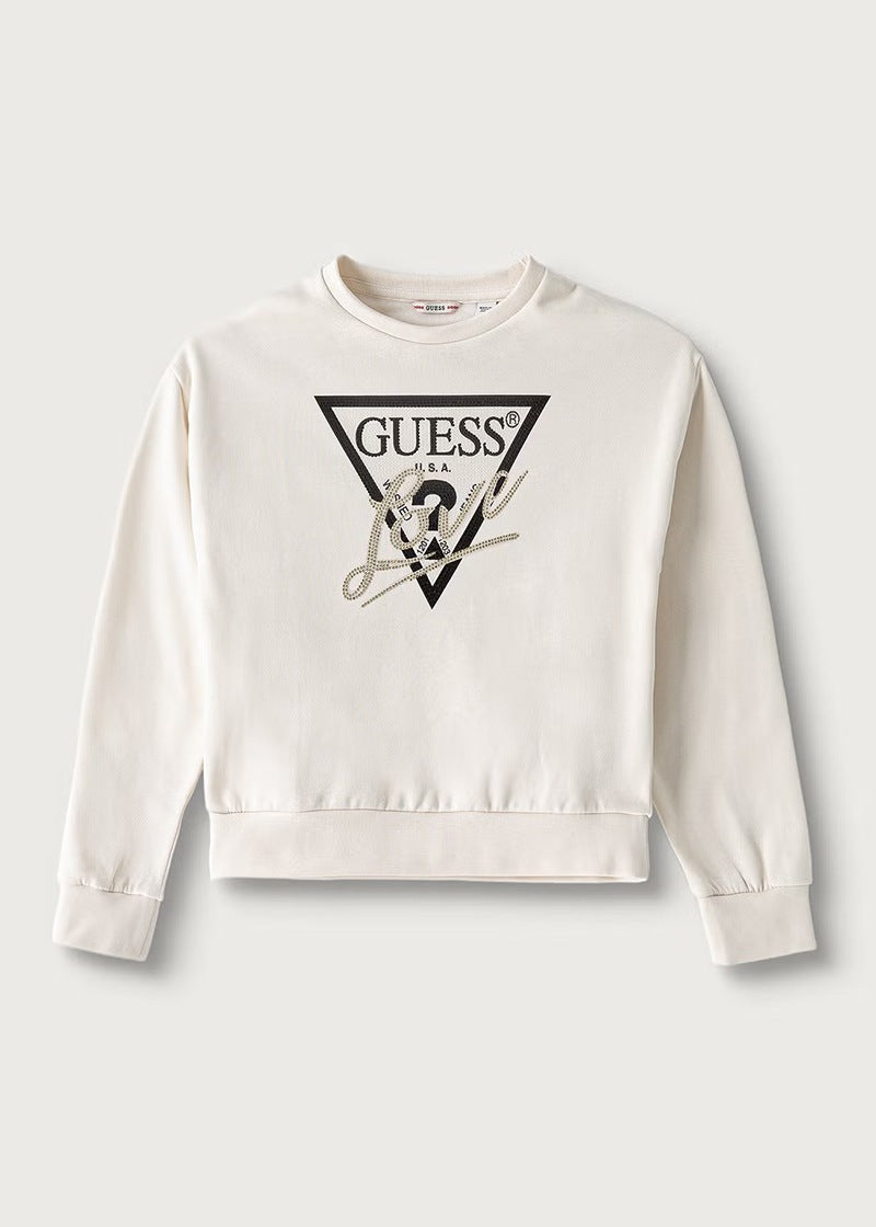 Παιδικό Φούτερ Guess RELAXED REGULAR LS ACTIVE TOP ΦΟΥΤΕΡ ΠΑΙΔΙΚΟ GIRL