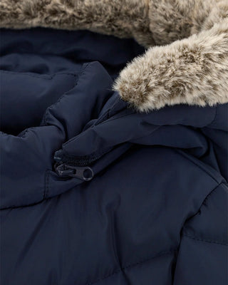 [K6BL03W3963-G7P1-3E] Παιδικό Μπουφάν Guess HOODED LS LONG PUFFER W/ZIP ΜΠΟΥΦΑΝ ΠΑΙΔΙΚΟ GIRL (3 Ε)