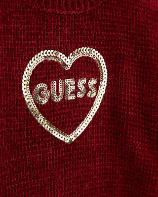 [K6BG03Z1290-G5B7-3E] Παιδικό Σετ Guess SET: LS SWEATER + SWEATER SKIR ΣΕΤ ΠΑΙΔΙΚΟ GIRL (3 Ε)