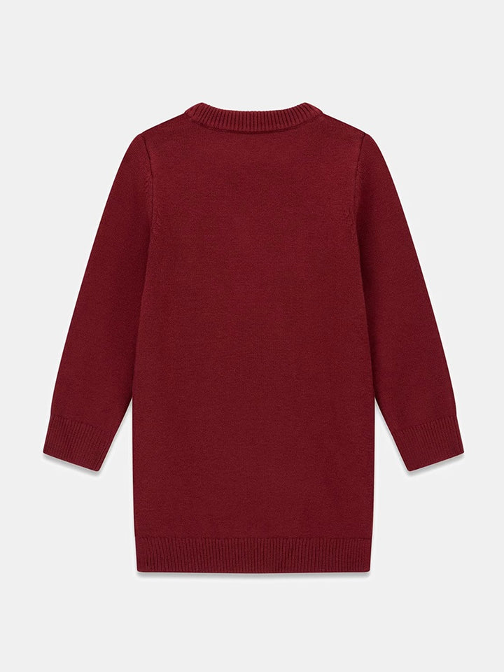 Παιδικό Φόρεμα Guess LS SWEATER DRESS ΦΟΡΕΜΑ ΠΑΙΔΙΚΟ GIRL