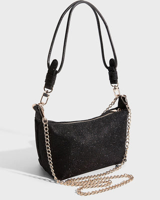 [J6BZ33K6616-JBLK-OneSize] Παιδική Τσάντα Guess MINI CHARM BAG ΤΣΑΝΤΑ ΠΑΙΔΙΚΟ GIRL (Μαύρο)