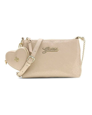 [J6BZ13W3986-G1ET-OneSize] Παιδική Τσάντα Guess MINI CROSSBODY BAG ΤΣΑΝΤΑ ΠΑΙΔΙΚΟ GIRL (Μπεζ)