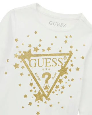 [K6BI03K5796-G011-2E] Παιδική Μπλούζα Guess LS T-SHIRT_LOGO ΜΠΛΟΥΖΑ ΠΑΙΔΙΚΟ GIRL (2 Ε)