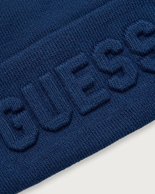 [L6BZ01Z1534-G7T2-M] Παιδικό Αξεσουάρ Guess BEANIE HAT ΑΞΕΣΟΥΑΡ ΠΑΙΔΙΚΟ (Μπλε, M)