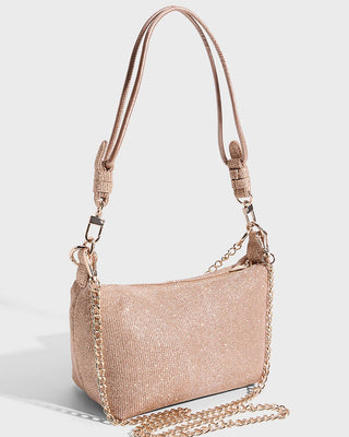 [J6BZ33K6616-GLD-OneSize] Παιδική Τσάντα Guess MINI CHARM BAG ΤΣΑΝΤΑ ΠΑΙΔΙΚΟ GIRL (Κίτρινο)