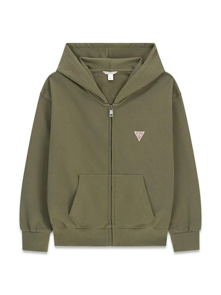 Παιδικό Φούτερ Guess HOODED LS ACTIVE TOP W/ZIP ΦΟΥΤΕΡ ΠΑΙΔΙΚΟ