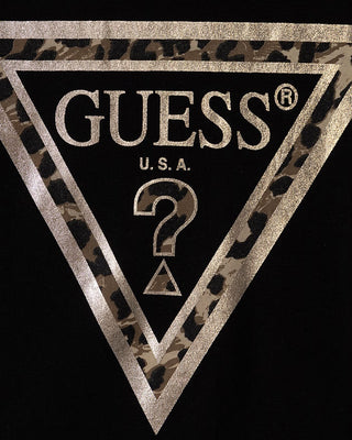 [J6BI02K5771-JBLK-8E] Παιδική Μπλούζα Guess LS T-SHIRT_LOGO ΜΠΛΟΥΖΑ ΠΑΙΔΙΚΟ GIRL (Μαύρο, 8 Ε)