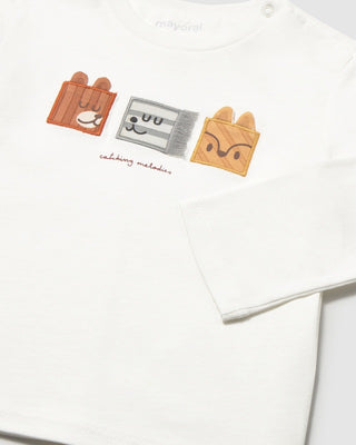 [16-02009-086-2E] Παιδικό T-Shirt Μακρ/Κο Προσωπα Mayoral (2 Ε)