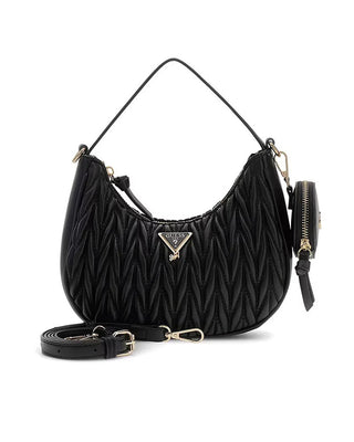 [J6BZ23W4033-JBLK-OneSize] Παιδική Τσάντα Guess MINI HOBO BAG ΤΣΑΝΤΑ ΠΑΙΔΙΚΟ GIRL (Μαύρο)