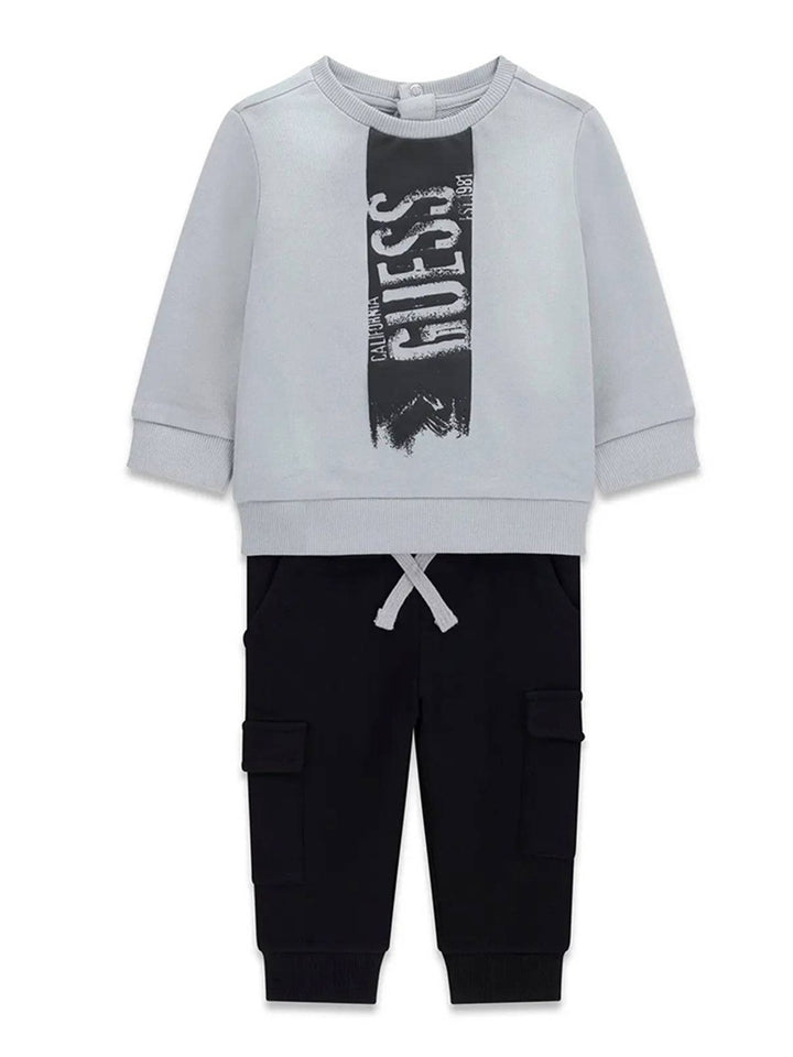 Παιδικό Σετ Guess SET: TERRY ACTIVE TOP+ TERRY ΣΕΤ ΠΑΙΔΙΚΟ BOY