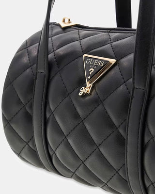 [J6BZ01W3949-JBLK-OneSize] Παιδική Τσάντα Guess BARREL BAG ΤΣΑΝΤΑ ΠΑΙΔΙΚΟ GIRL (Μαύρο)