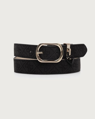[J6BZ32W4042-JBLK-M] Παιδική Ζώνη Guess BELT ΖΩΝΗ ΠΑΙΔΙΚΟ GIRL (Μαύρο, M)